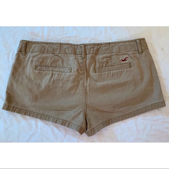 EUC Khaki / Beige HOLLISTER Short Shorts Sz 5/27 - Picture 5 of 7